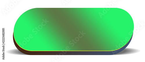 blank green button