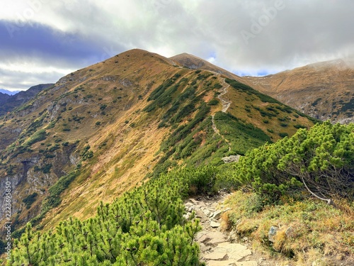 Tatry Zachodnie, jesień, Tatrzański Park Narodowy, Małopolska, Polska, Europa, 