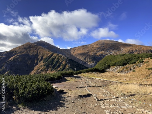 Tatry Zachodnie, jesień, Tatrzański Park Narodowy, Małopolska, Polska, Europa, 