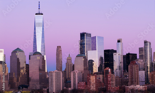 New York City at night. NYC skyline night view. New York cityscape waterfront. Manhattan night view. New York panoramic. NYC cityscape. New York night skyline.