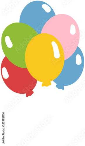 Colorful balloons 