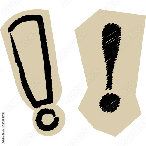 Exclamation Mark Scrapbook