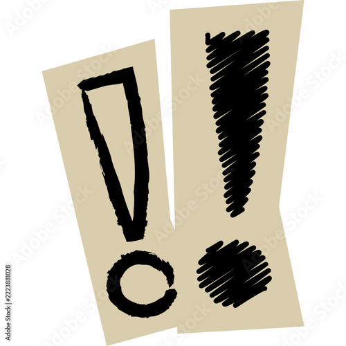 Exclamation Mark Scrapbook