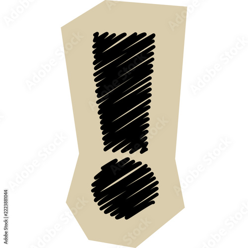 Exclamation Mark Scrapbook