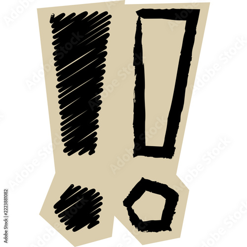 Exclamation Mark Scrapbook