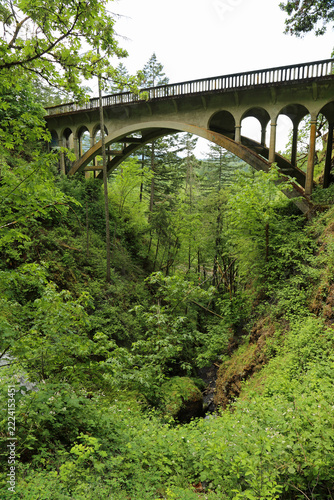 Shepperd's Dell Bridge vertical, Oregon