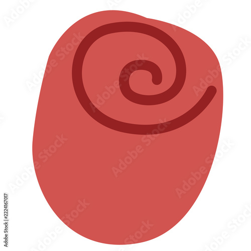 Simple Minimalist Rose Flower Collection Clipart Set Bundle with Red Pink and Rose Gold Blossoms
