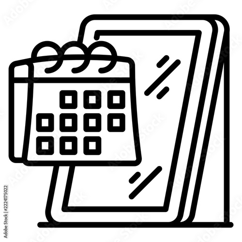 Mirror + Calendar