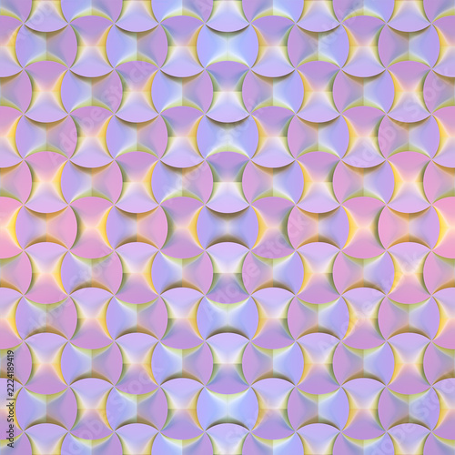 A minimalist 3D background with a pattern of rhythmically arranged curved panels