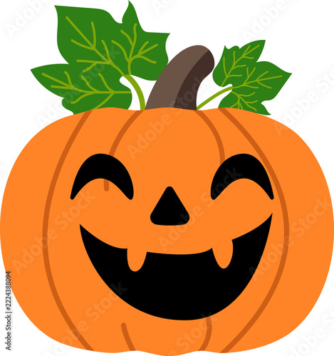 Cute Halloween Pumpkin Vector