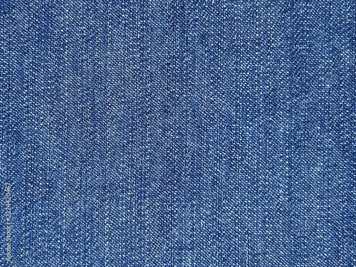 Dark Blue Denim Fabric Texture Background Close Up