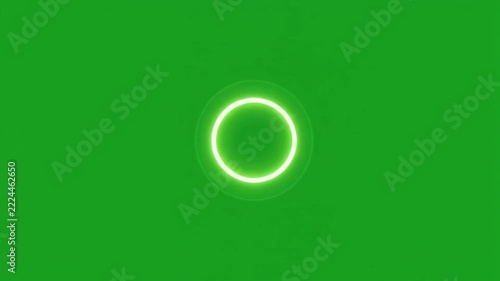 Circular Ring Appearing Around an Invisible Object on Chroma Green