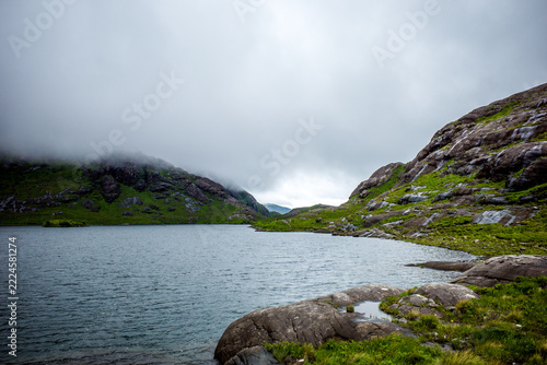 Loch Coruisk lake on the Isle of Skye in Scotland