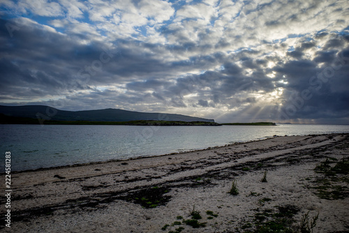 Coral Beach on the west coast of the Isle of Skye in Scotland