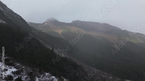 Polanda Kondratowa in early winter