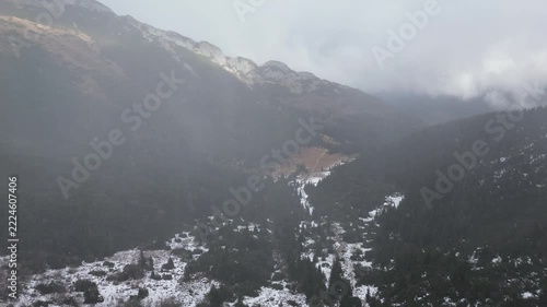 Polanda Kondratowa in early winter