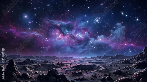 Dramatic cityscape at night with vibrant aurora borealis and glowing lights