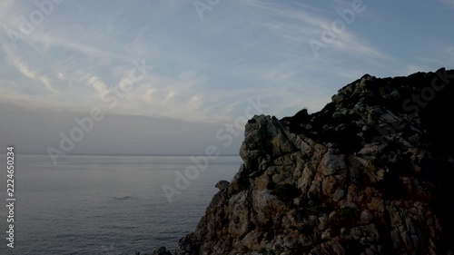 Golfe de Lava, Corse du Sud, vue de drone