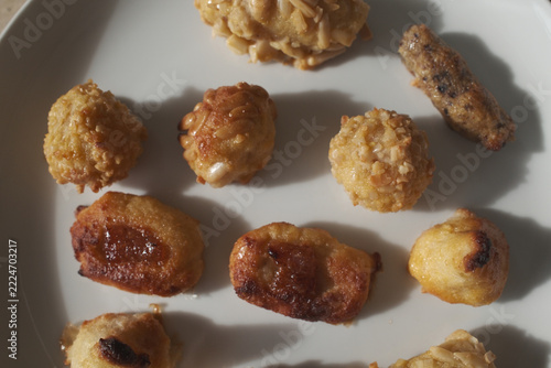 Traditional Catalan Panellets – Handmade Almond and Pine Nut Pastries for All Saints' Day