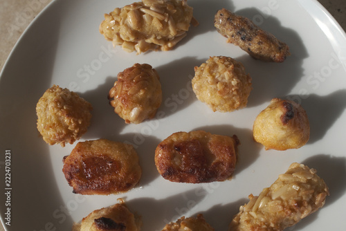 Traditional Catalan Panellets – Handmade Almond and Pine Nut Pastries for All Saints' Day
