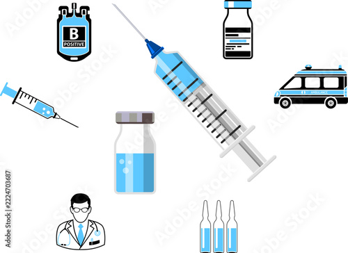 Medicine and Healthcare Infographics