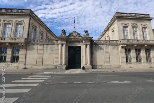 La préfecture de la Marne, vue de l'extérieur, ville de Châlons en Champagne, département de la Marne, France