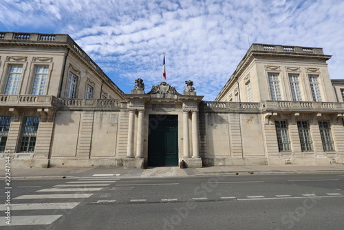 La préfecture de la Marne, vue de l'extérieur, ville de Châlons en Champagne, département de la Marne, France