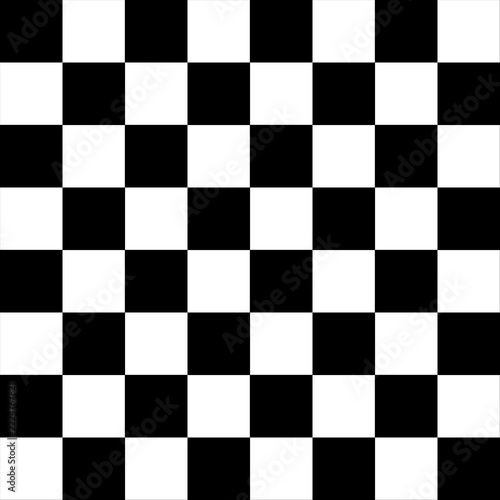 black and white chessboard