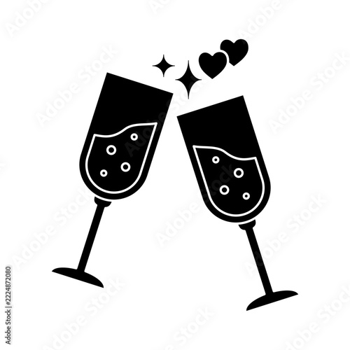 Wine Icon Vector Glyph