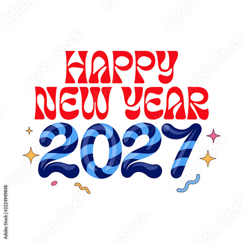 Happy New Year 2027, Happy New Year, New Year 2027.