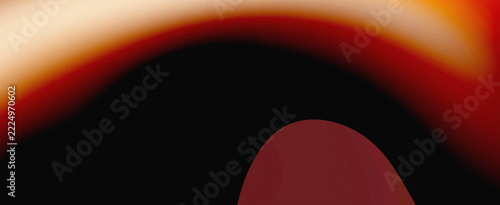 Abstract Light Leak Grainy Flare Background with Warm Orange Red Glow