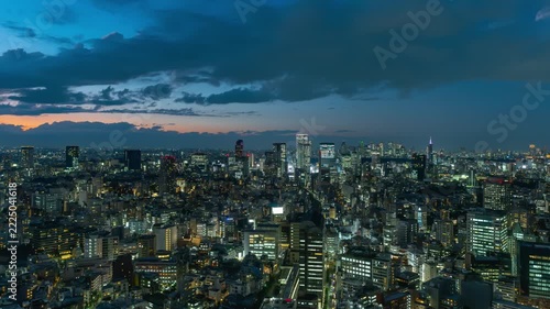 東京風景　タイムラプス