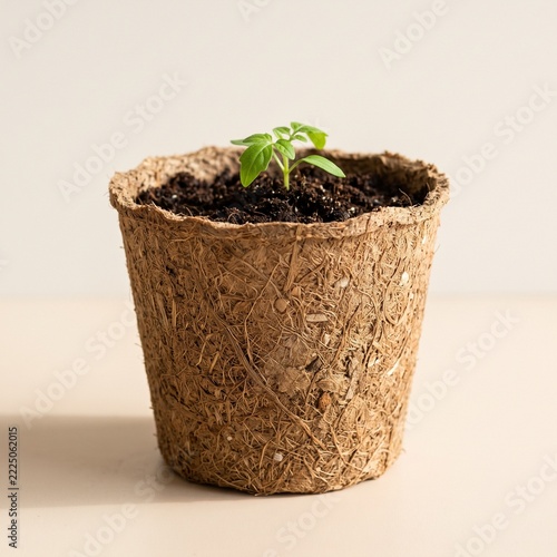 1. Recycled Natural Fiber Planter