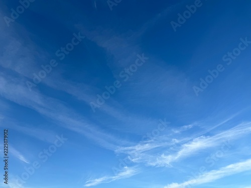 blue sky with clouds