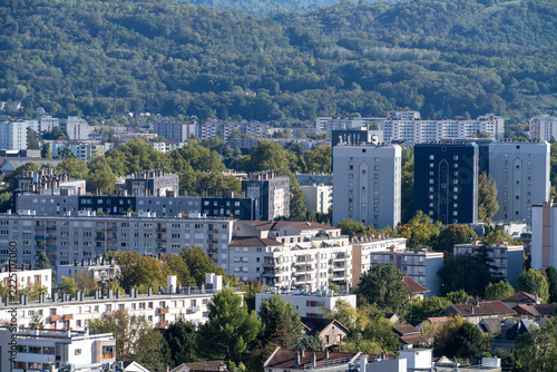 View of Grenoble from the Perret Tower, France, October 14, 2026.