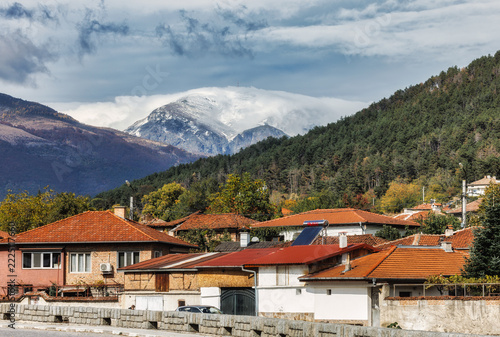 Kalofer town and Botev peak, Bulgaria