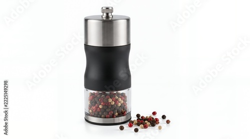 Minimalist Ceramic Spice Grinder in Cream Beige