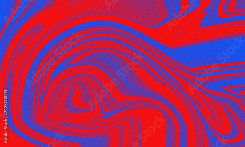 Abstract swirling background of vibrant red and blue colors with a fluid motion