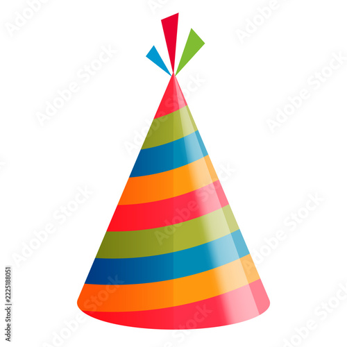 Party hat vector icon