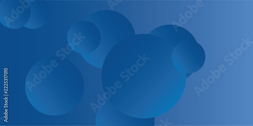 Abstract blue color background. Dynamic shapes composition. Vector illustration