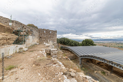 Metropolis Ancient City in Torbali, Izmir, Turkey, Archaeological Ruins and Ancient Greek and Roman Heritage