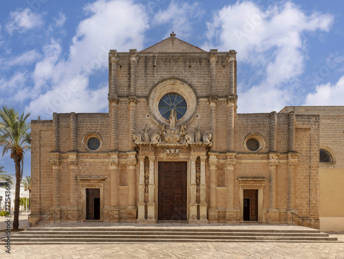Facciata della chiesa di Santa Maria delle Grazie a Campi Salentina - Lecce - Salento
