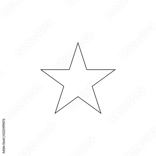 star isolated