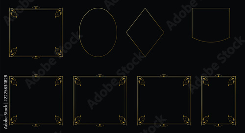 Minimalist abstract shapes and furniture wireframes