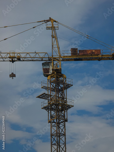 Construction Crane Against Sky