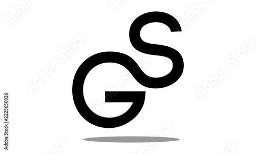 symbol GS letter logo