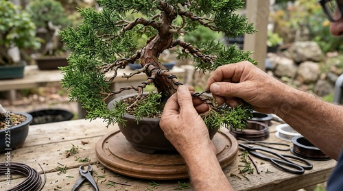 Wiring Bonsai Tree
