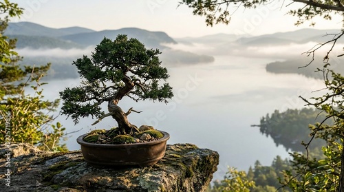 Bonsai tree landscape