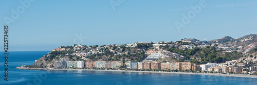 Playa de Velilla en Almuñécar, Granada España