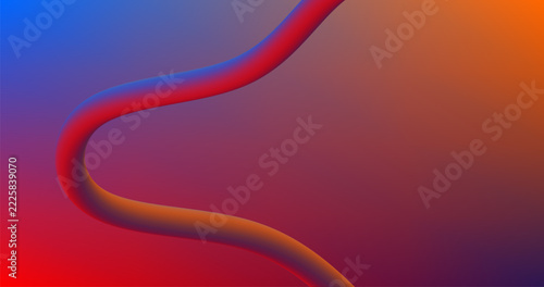 Red Orange Violet Blue Negative Space abstract background with Path waves for Gradient design
